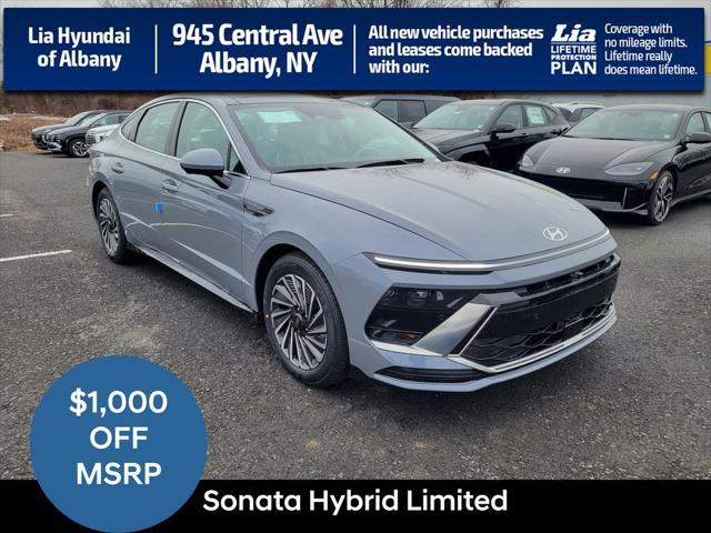new 2025 Hyundai Sonata Hybrid car, priced at $39,523