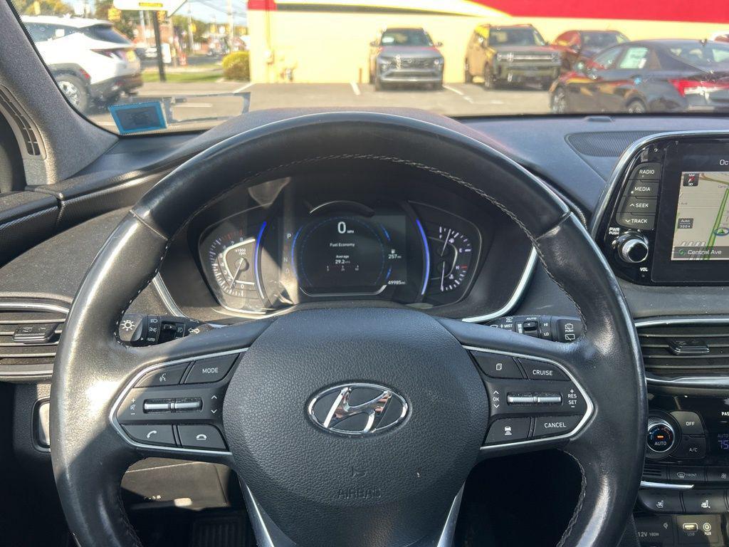 used 2020 Hyundai Santa Fe car, priced at $21,900