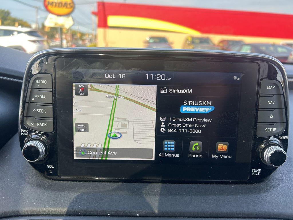 used 2020 Hyundai Santa Fe car, priced at $21,900