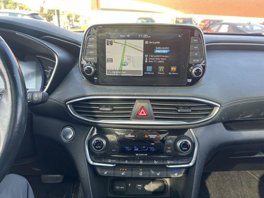 used 2020 Hyundai Santa Fe car, priced at $21,900