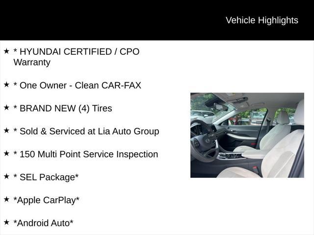 used 2022 Hyundai Sonata car, priced at $21,121