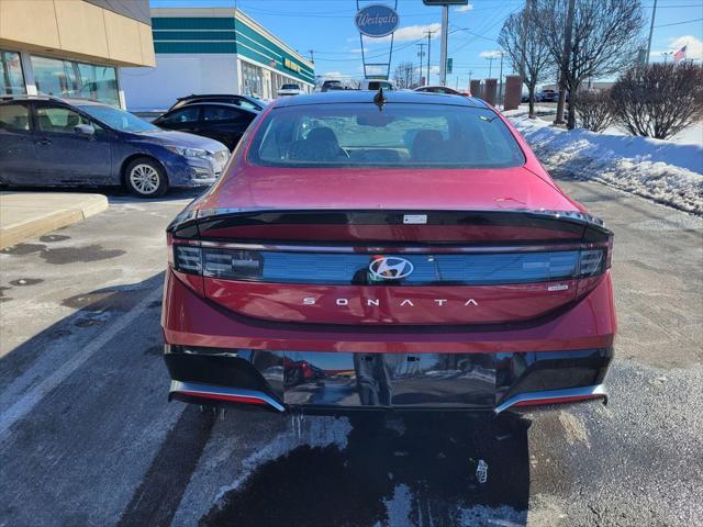 new 2025 Hyundai Sonata Hybrid car, priced at $39,900