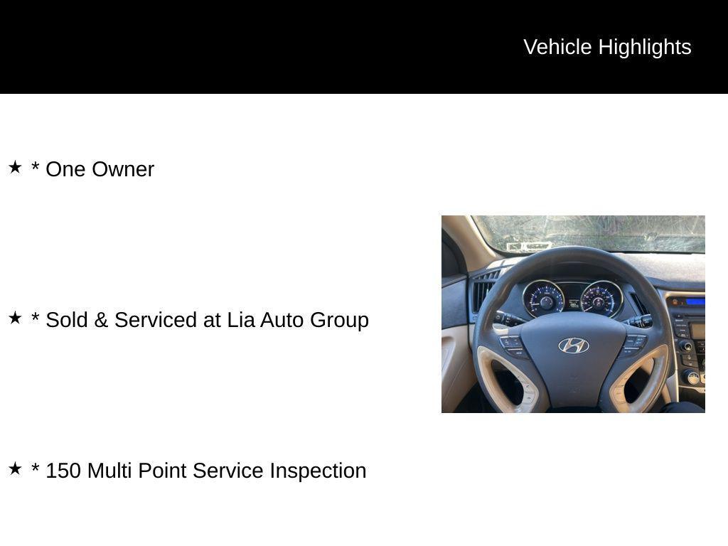 used 2013 Hyundai Sonata car, priced at $8,500