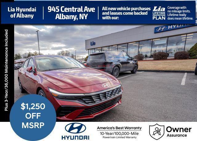new 2025 Hyundai Elantra car, priced at $27,950