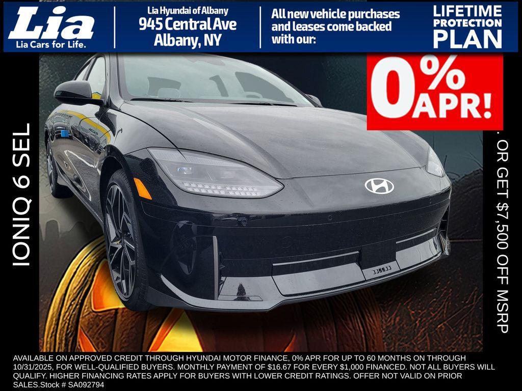 new 2025 Hyundai IONIQ 6 car, priced at $50,900