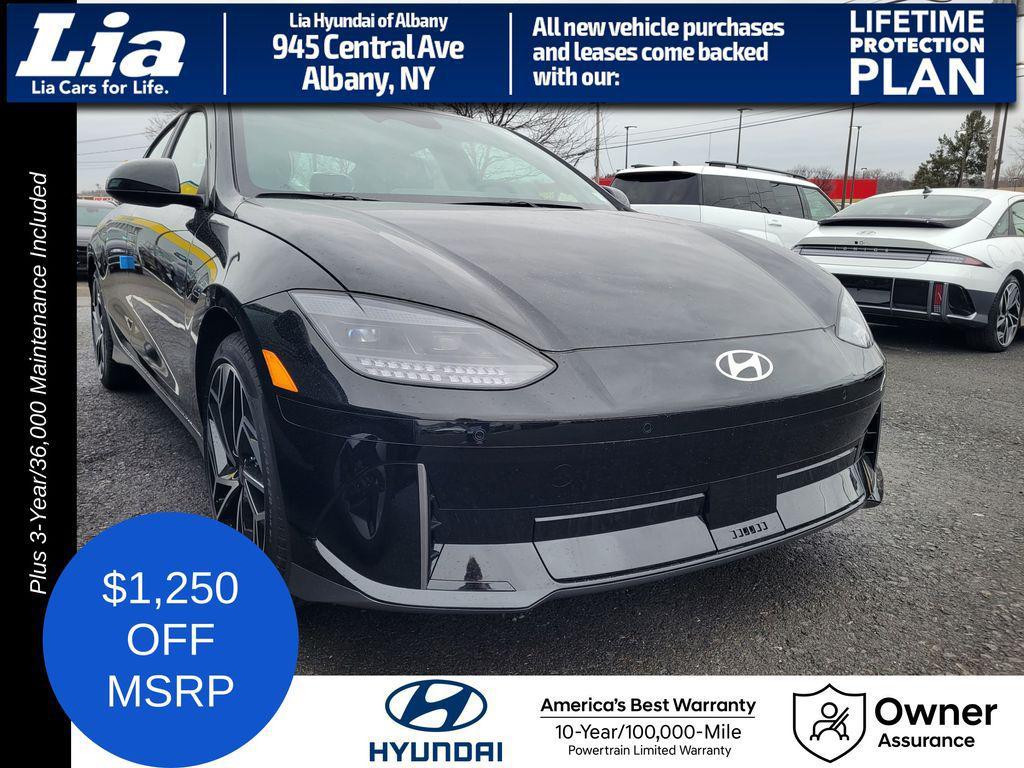 new 2025 Hyundai IONIQ 6 car, priced at $50,900