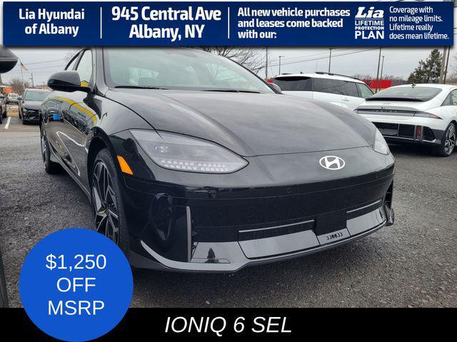 new 2025 Hyundai IONIQ 6 car, priced at $50,900
