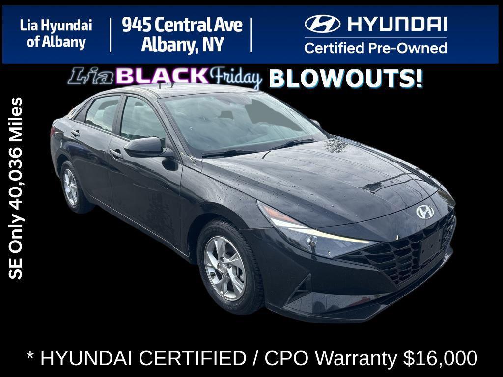 used 2021 Hyundai Elantra car, priced at $16,000