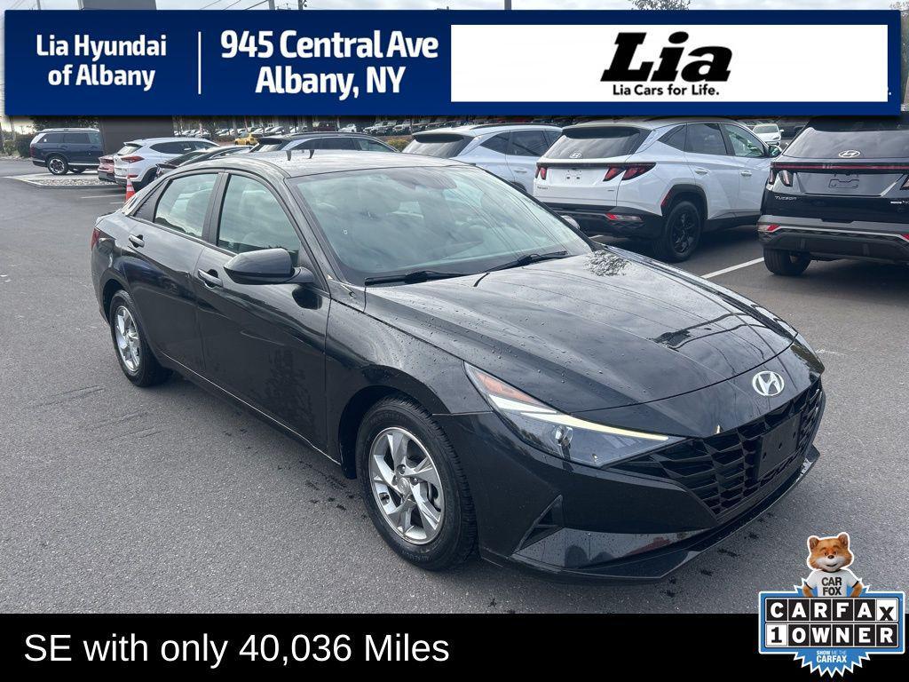 used 2021 Hyundai Elantra car, priced at $16,500