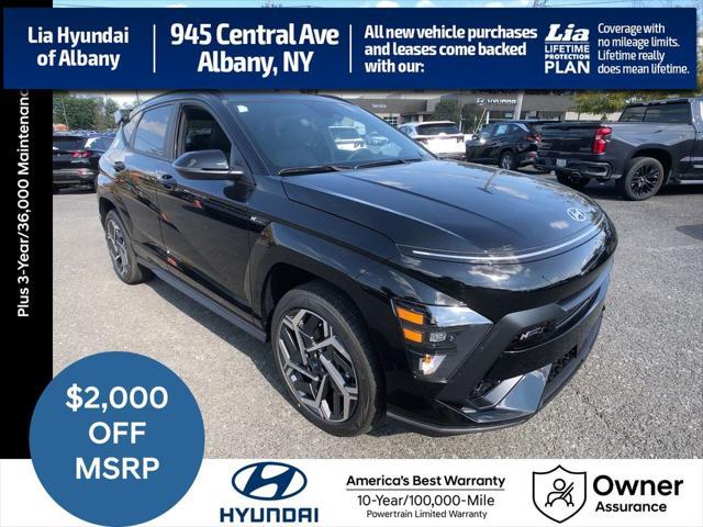 new 2025 Hyundai Kona car, priced at $33,009
