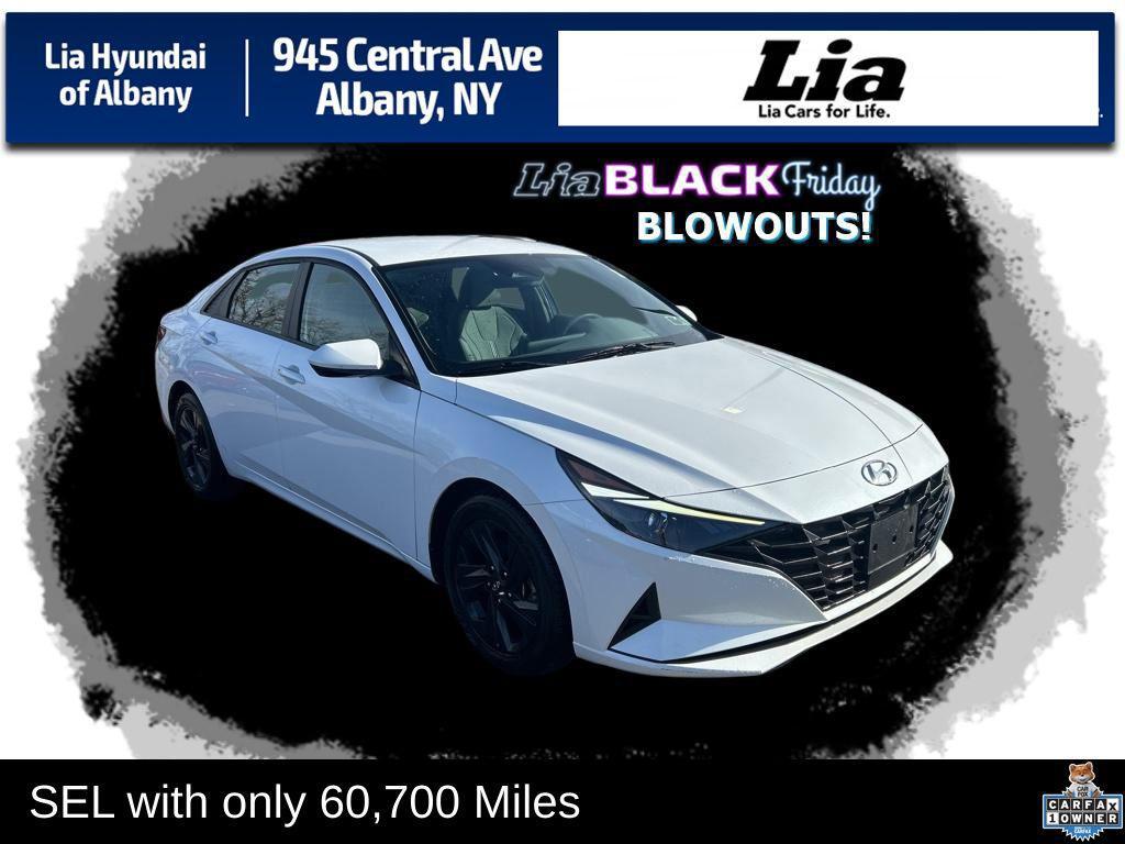 used 2021 Hyundai Elantra car, priced at $15,900