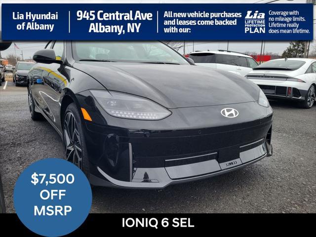 new 2025 Hyundai IONIQ 6 car, priced at $50,830