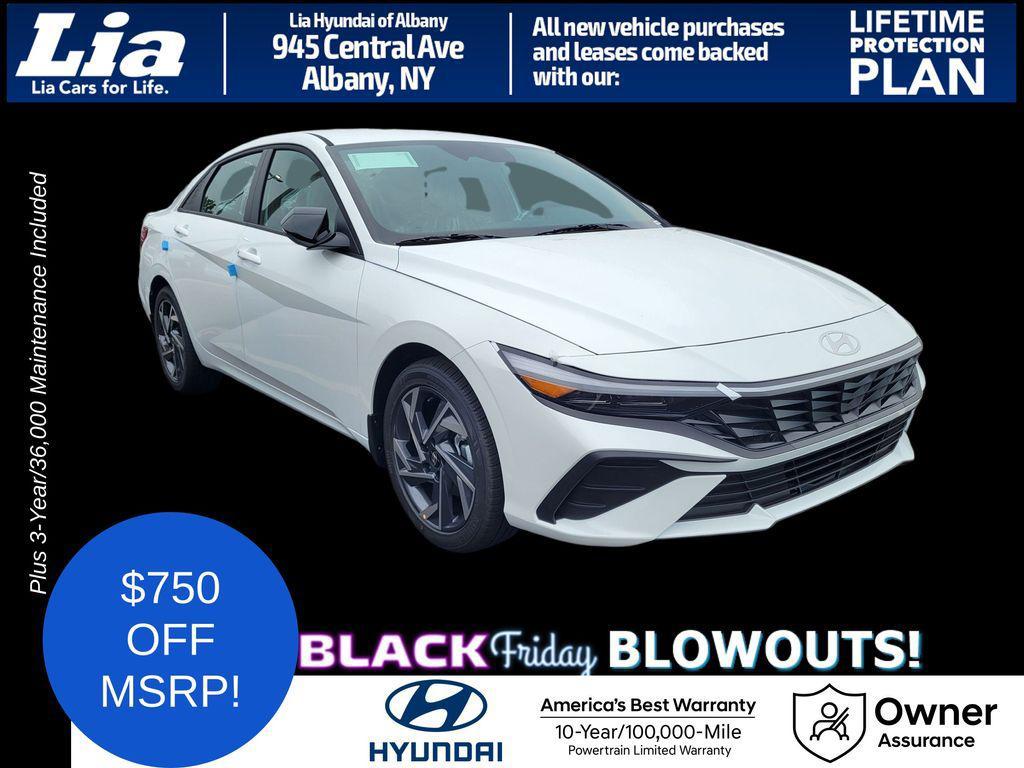 new 2025 Hyundai Elantra car, priced at $25,660