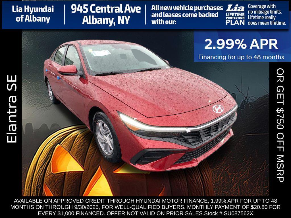 new 2025 Hyundai Elantra car, priced at $24,465