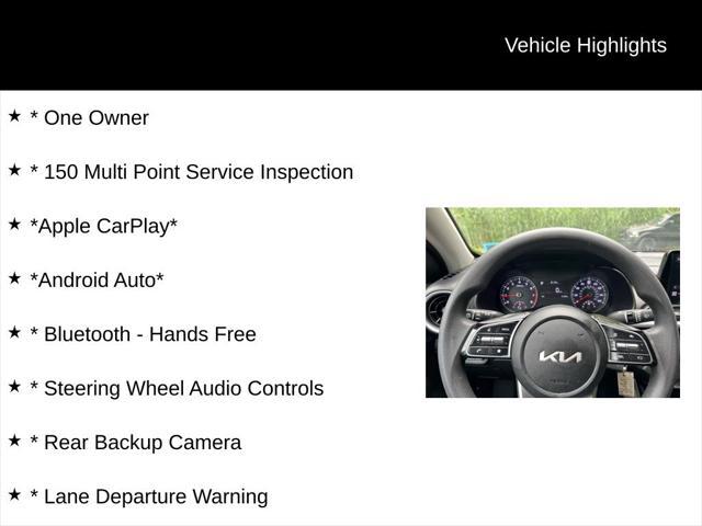used 2023 Kia Forte car, priced at $18,743