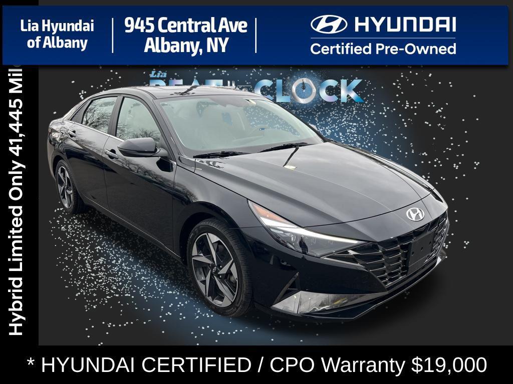 used 2022 Hyundai ELANTRA HEV car, priced at $19,000