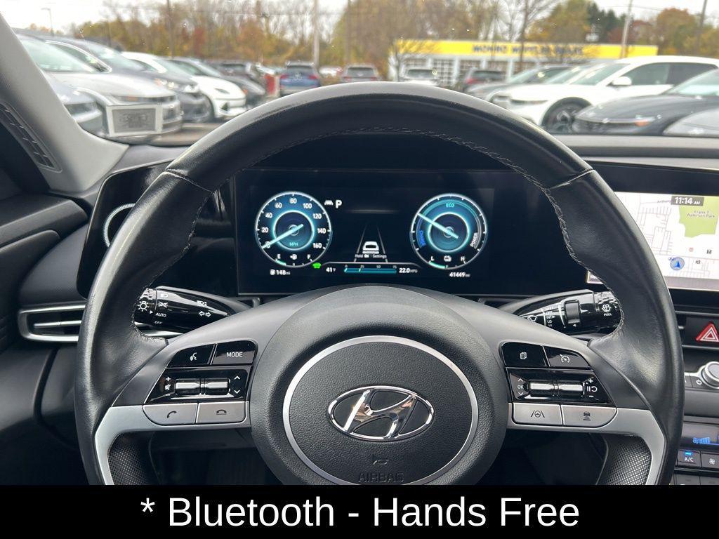 used 2022 Hyundai ELANTRA HEV car, priced at $19,000