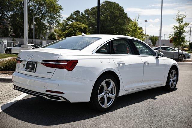 new 2025 Audi A6 car, priced at $62,160