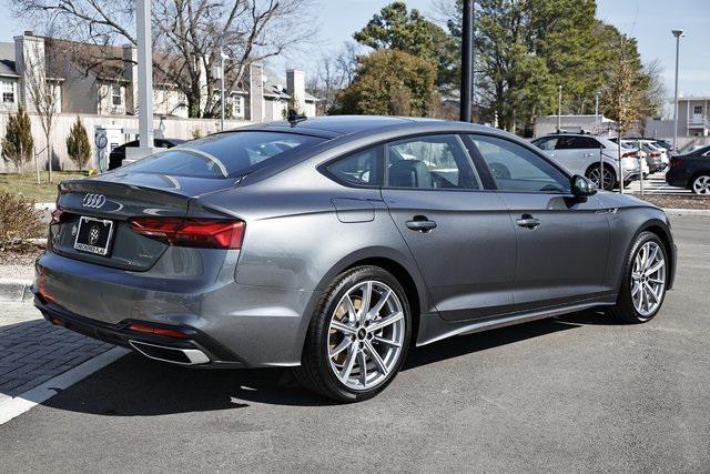 new 2025 Audi A5 Sportback car, priced at $49,662