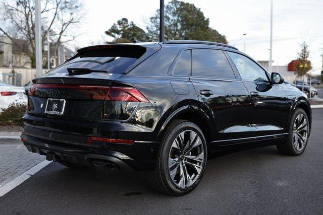 new 2025 Audi Q8 car, priced at $92,117