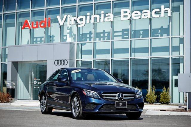 used 2021 Mercedes-Benz C-Class car, priced at $24,992