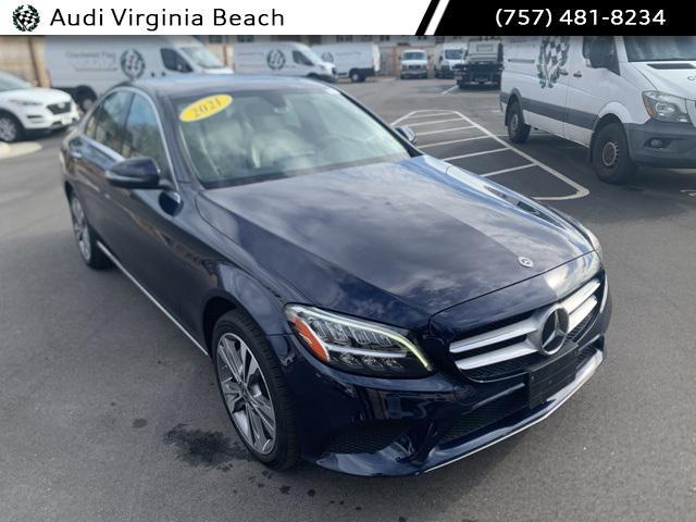 used 2021 Mercedes-Benz C-Class car, priced at $27,168