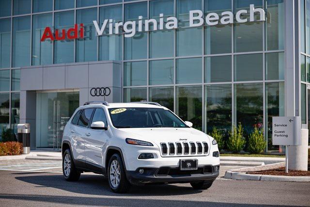 used 2018 Jeep Cherokee car, priced at $14,890