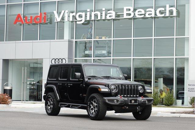 used 2021 Jeep Wrangler Unlimited car, priced at $39,794