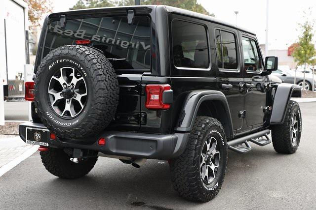 used 2021 Jeep Wrangler Unlimited car, priced at $37,540