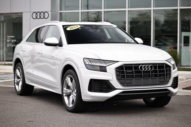 used 2023 Audi Q8 car, priced at $48,890