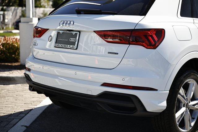 used 2024 Audi Q3 car, priced at $35,890