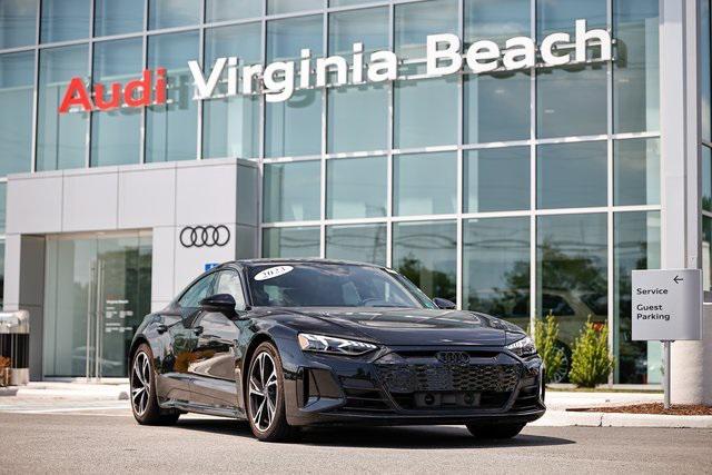 used 2023 Audi e-tron GT car, priced at $62,032