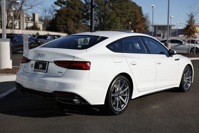 new 2025 Audi A5 Sportback car, priced at $47,807