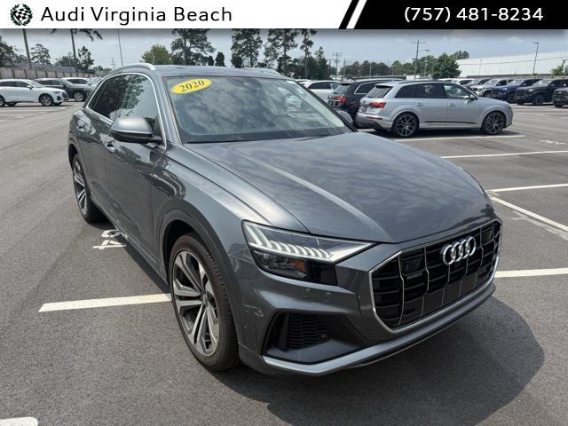 used 2020 Audi Q8 car, priced at $41,600