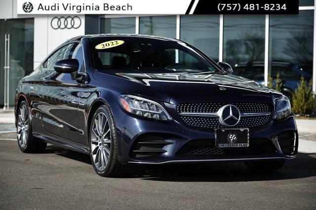 used 2022 Mercedes-Benz C-Class car, priced at $36,075