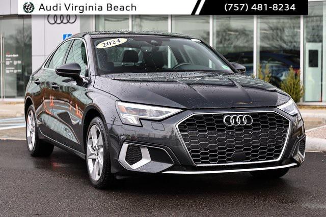 used 2024 Audi A3 car, priced at $28,148