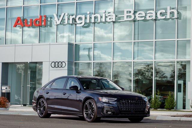 new 2025 Audi A8 car, priced at $101,075