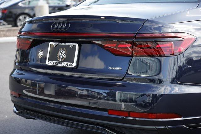 new 2025 Audi A8 car, priced at $95,374