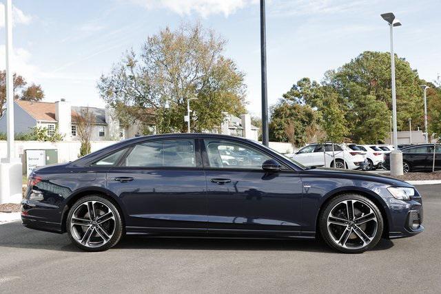 new 2025 Audi A8 car, priced at $95,374