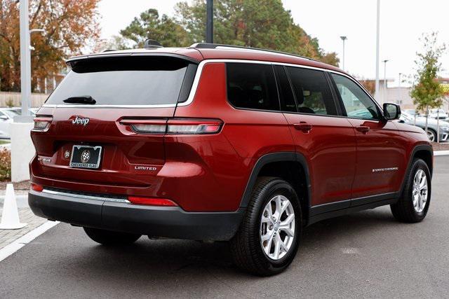 used 2021 Jeep Grand Cherokee L car, priced at $30,388