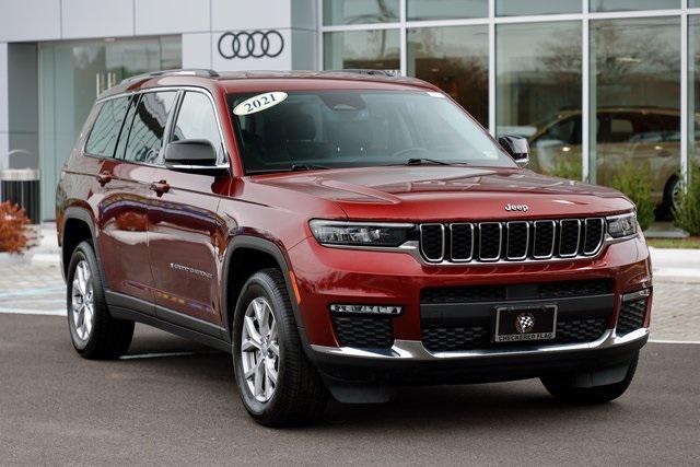 used 2021 Jeep Grand Cherokee L car, priced at $30,388