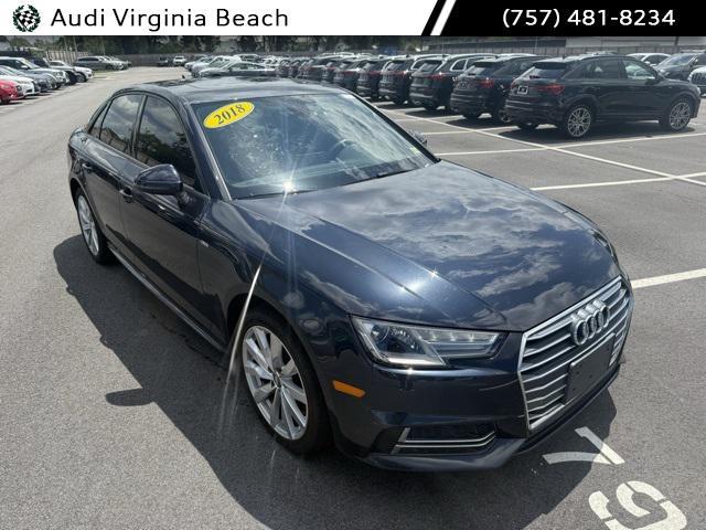 used 2018 Audi A4 car, priced at $18,690