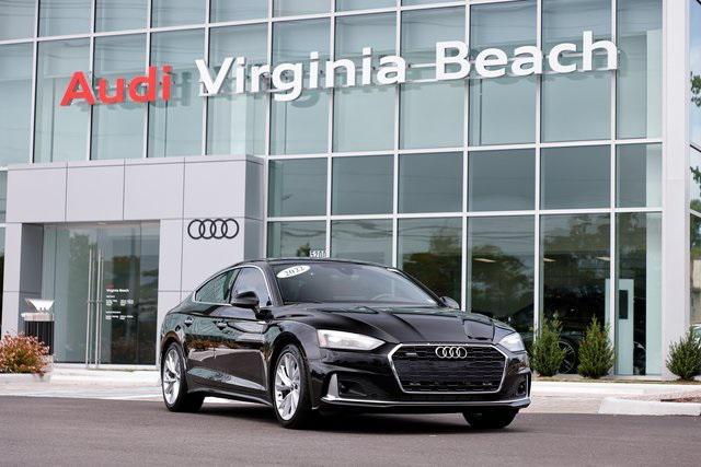 used 2022 Audi A5 car, priced at $29,859