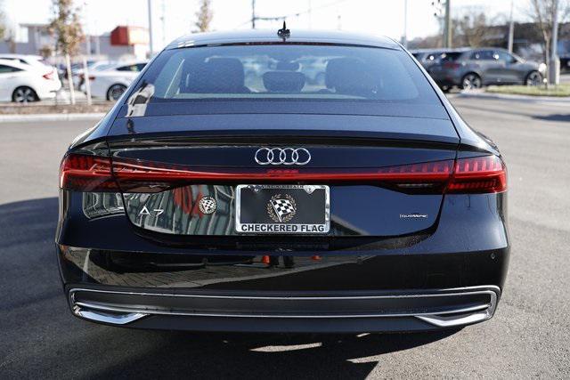 new 2025 Audi A7 car, priced at $80,085