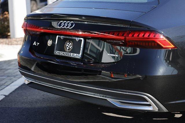 new 2025 Audi A7 car, priced at $80,085