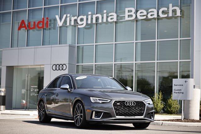 used 2019 Audi S4 car, priced at $36,890