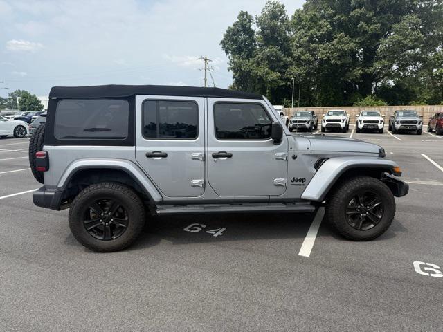 used 2021 Jeep Wrangler Unlimited car, priced at $35,920