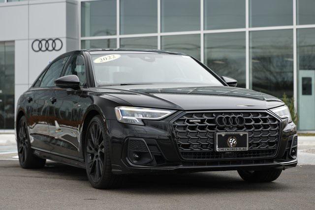 used 2022 Audi A8 car, priced at $55,384