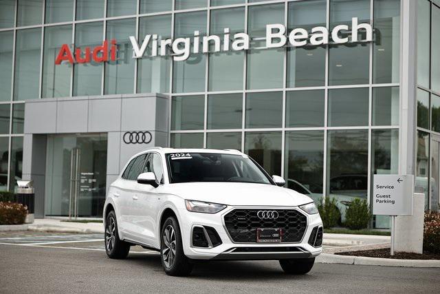 used 2024 Audi Q5 car, priced at $45,490
