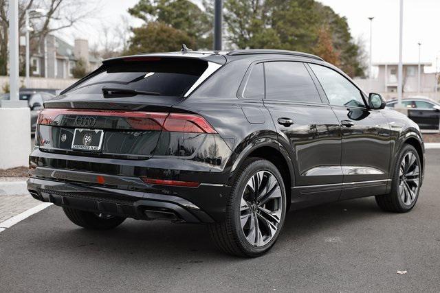 new 2025 Audi Q8 car, priced at $82,767